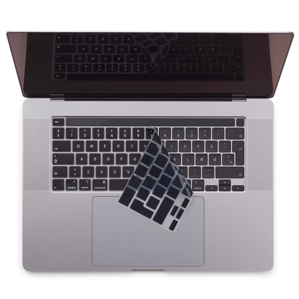 Philbert MacBook Pro 16" (A2141) Keyboard Cover m. Dansk Tastatur - Sort