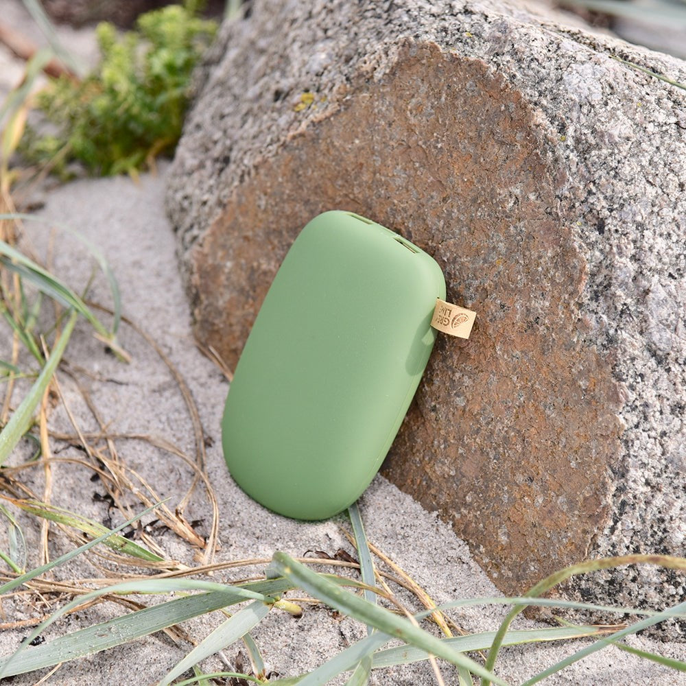 GreyLime 18W Power Stone II 10.400 mAh - PowerBank USB-A & USB-C - Grøn