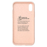 iPhone X / XS GreyLime 100% Biodegradable Cover - Lyserød