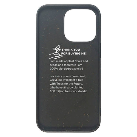 iPhone 13 Pro GreyLime 100% Biodegradable Cover - Sort