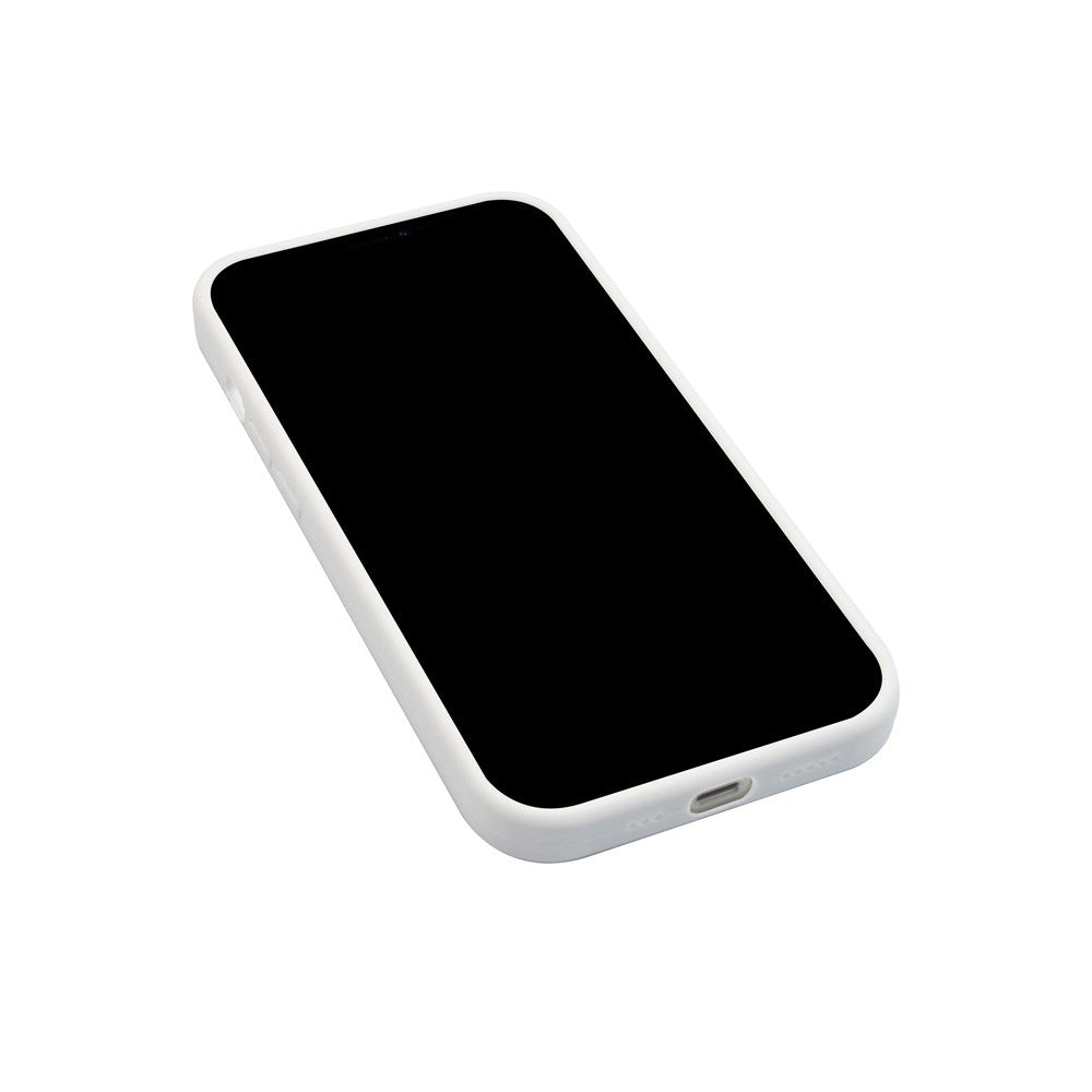 iPhone 13 Pro - GreenMind - Foret Silikone Cover - Hvid