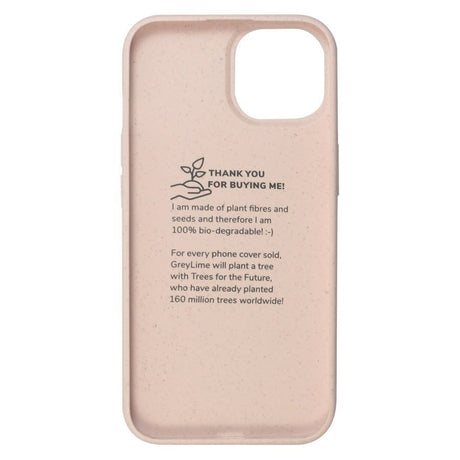 iPhone 14 GreyLime 100% Biodegradable Cover - Pink