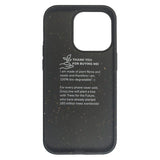 iPhone 14 Pro GreyLime 100% Biodegradable Cover - Sort