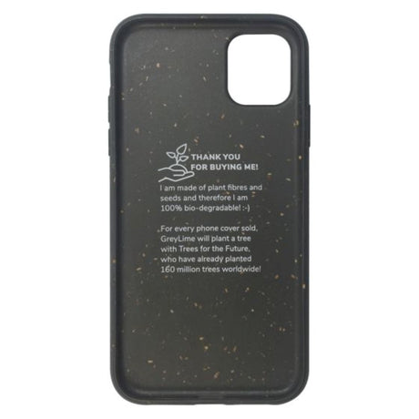 iPhone 11 GreyLime 100% Plantebaseret Cover - Sort - Køb et Cover & Plant et træ - (DEMO)