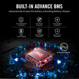 Lippa 1488WH Bærbar Power Station - Sort - (DEMO)