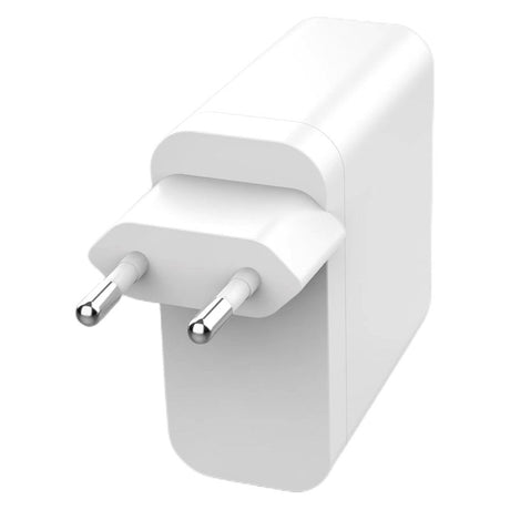 Lippa PD 100W Vægoplader GaN m. 3 x USB-C & 1 x USB-A - Hvid