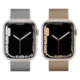 Lippa Apple Watch (42/44/SE/45/46/49mm) Magnetisk Rustfri Stål Rem - Guld