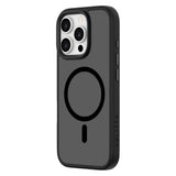 iPhone 16 Pro Lippa Hybrid Plastik Mobil Cover - MagSafe Kompatibel - Mat / Sort