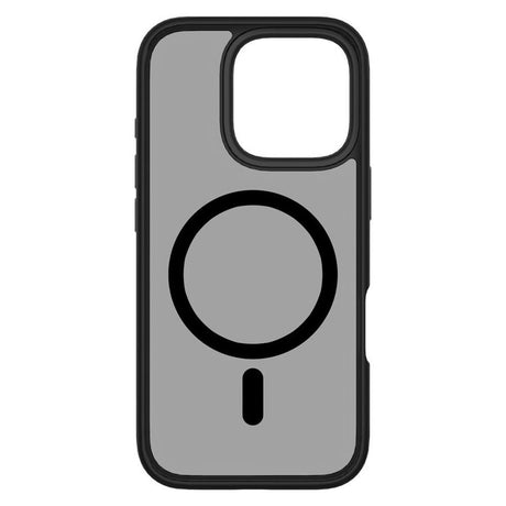 iPhone 16 Pro Lippa Hybrid Plastik Mobil Cover - MagSafe Kompatibel - Mat / Sort