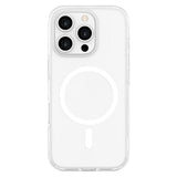 iPhone 16 Pro Lippa Hybrid Plastik Mobil Cover - MagSafe Kompatibel - Gennemsigtig / Hvid