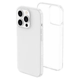 iPhone 15 Pro Lippa Slankt Fleksibelt Plastik Mobil Cover - Gennemsigtig