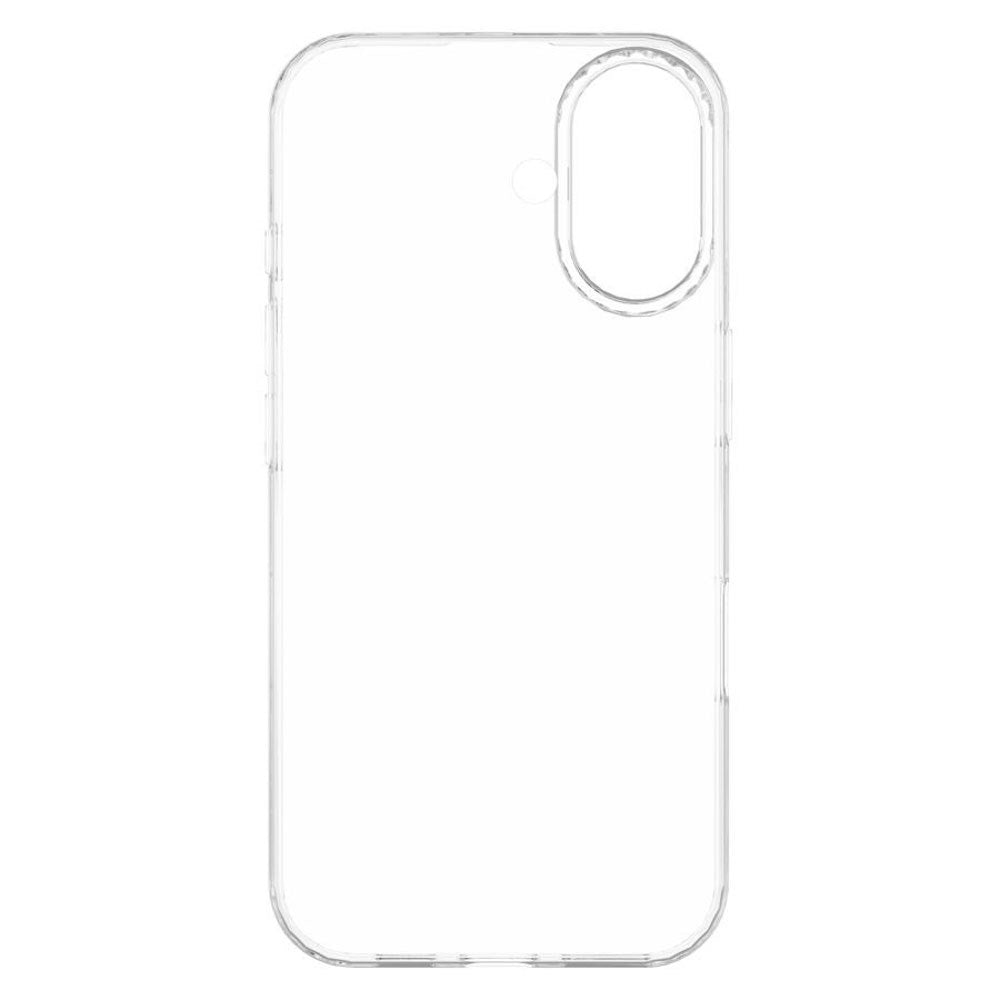 iPhone 16 Lippa Slankt Fleksibelt Plastik Mobil Cover - Gennemsigtig