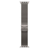 Apple Watch (42/44/SE/45/46/49mm) Lippa Titaniumlegering Rem - inkl. Lås - Sølv