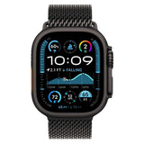Apple Watch (42/44/SE/45/46/49mm) Lippa Rustfri Stål Rem - inkl. Lås - Sort