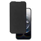iPhone 17e / 16e Lippa Kunstlæder Wallet Flip Cover - Sort