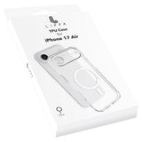 iPhone Air Lippa Fleksibelt Plast Bagside Cover - MagSafe Kompatibel - Gennemsigtig