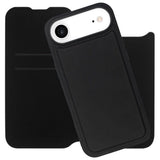 iPhone Air Lippa Kunstlæder Wallet Flip Cover - Sort