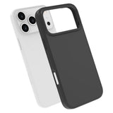 iPhone 17 Pro Max Lippa Silikone Bagside Cover - MagSafe Kompatibel - Sort