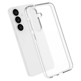 Samsung Galaxy S25 Lippa Fleksibelt Plast Bagside Cover - Gennemsigtig