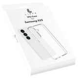 Samsung Galaxy S25 Lippa Fleksibelt Plast Bagside Cover - Gennemsigtig