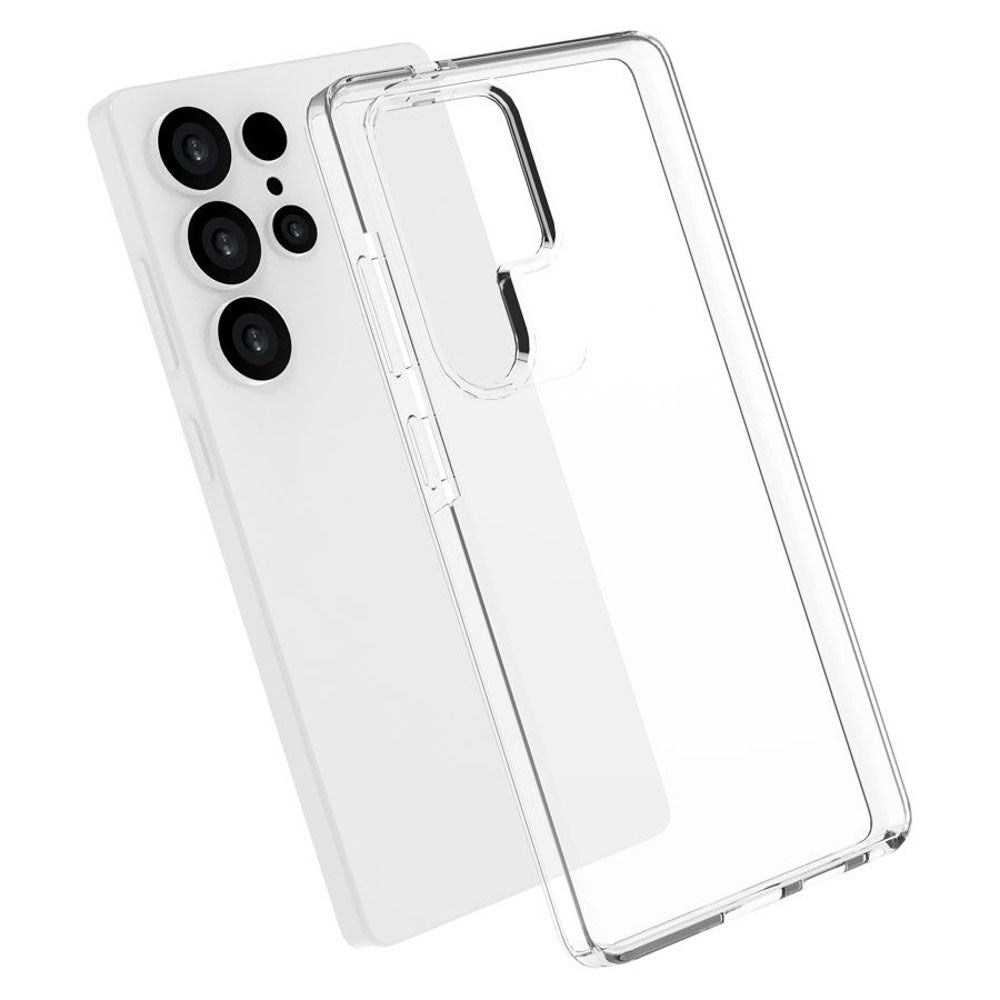 Samsung Galaxy S25 Ultra Lippa Fleksibelt Plast Bagside Cover - Gennemsigtig