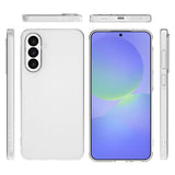 Samsung Galaxy A36 Lippa Fleksibelt Plast Bagside Cover - Gennemsigtig