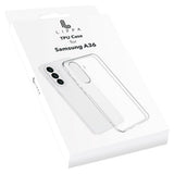 Samsung Galaxy A36 Lippa Fleksibelt Plast Bagside Cover - Gennemsigtig