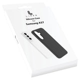 Samsung Galaxy A37 Lippa Silikone Bagside Cover - Sort