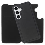 Samsung Galaxy S26 Lippa Kunstlæder Wallet Flip Cover - Sort