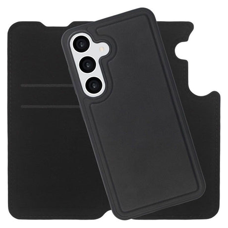 Samsung Galaxy S26 Lippa Kunstlæder Wallet Flip Cover - Sort