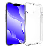 eSTUFF iPhone 14 INFINITE VIENNA Fleksibelt Plastik Bagside Cover - 100% Genbrugsplastik - Gennemsigtig