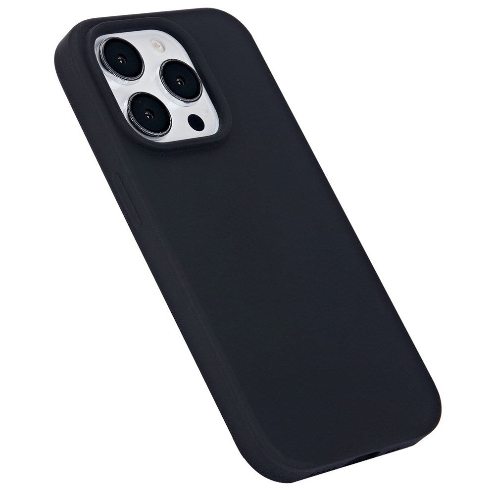 eSTUFF iPhone 15 Pro INFINITE RIGA Silikone Bagside Cover - Sort