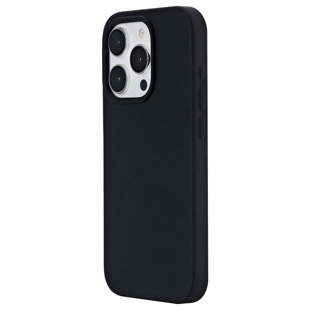 eSTUFF iPhone 15 Pro INFINITE RIGA Silikone Bagside Cover - Sort