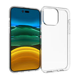 eSTUFF iPhone 14 Pro Max INFINITE VIENNA Fleksibelt Plastik Bagside Cover - 100% Genbrugsplastik - Gennemsigtig