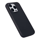 eSTUFF iPhone 14 Pro INFINITE VIENNA Fleksibelt Plastik Bagside Cover - 100% Genbrugsplastik - Sort