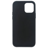 eSTUFF iPhone 12 / 12 Pro INFINITE RIGA Silikone Bagside Cover - Sort