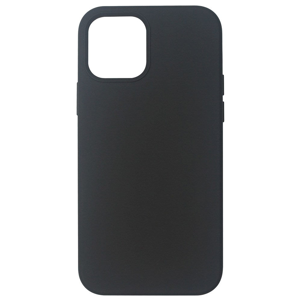 eSTUFF iPhone 12 / 12 Pro INFINITE RIGA Silikone Bagside Cover - Sort