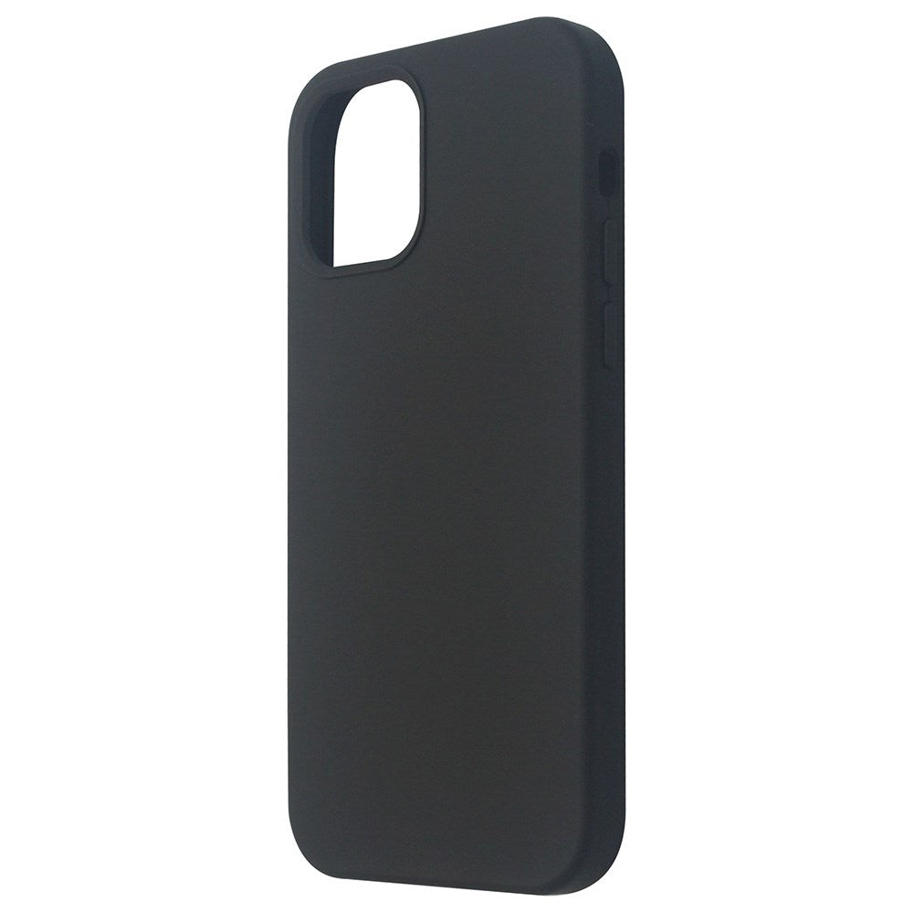 eSTUFF iPhone 12 / 12 Pro INFINITE RIGA Silikone Bagside Cover - Sort