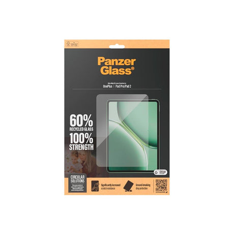 OnePlus Pad/Pad 2 - PanzerGlass Ultra-Wide Fit Skærmbeskyttelsesglas - Gennemsigtig