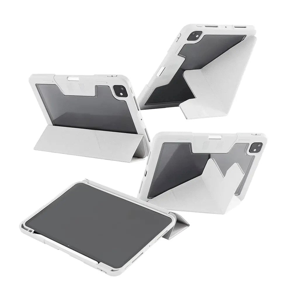 iPad Pro 11" (2025 / 2024) Care by PanzerGlass Essential Cover - Ståfunktion - Grå