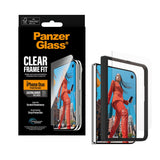 PanzerGlass iPhone Duo Beskyttelsesglas FrameFit med EasyAligner - Gennemsigtig