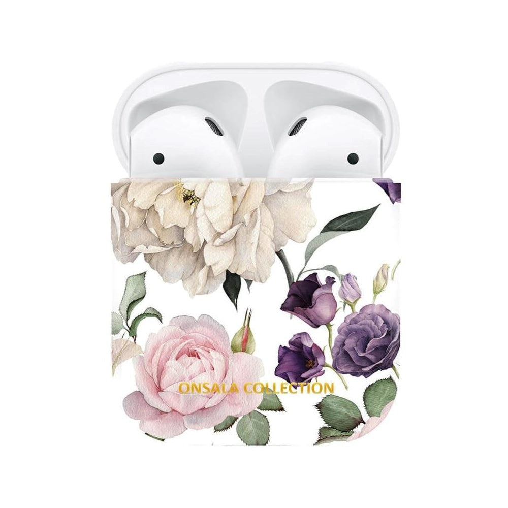 GEAR ONSALA COLLECTION Protective Cover til Apple AirPods (1 & 2. gen.) Charging Case - Rose Garden