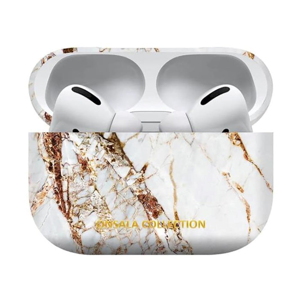 GEAR ONSALA COLLECTION Protective Cover til Apple AirPods Pro Charging Case - Rhino Marble