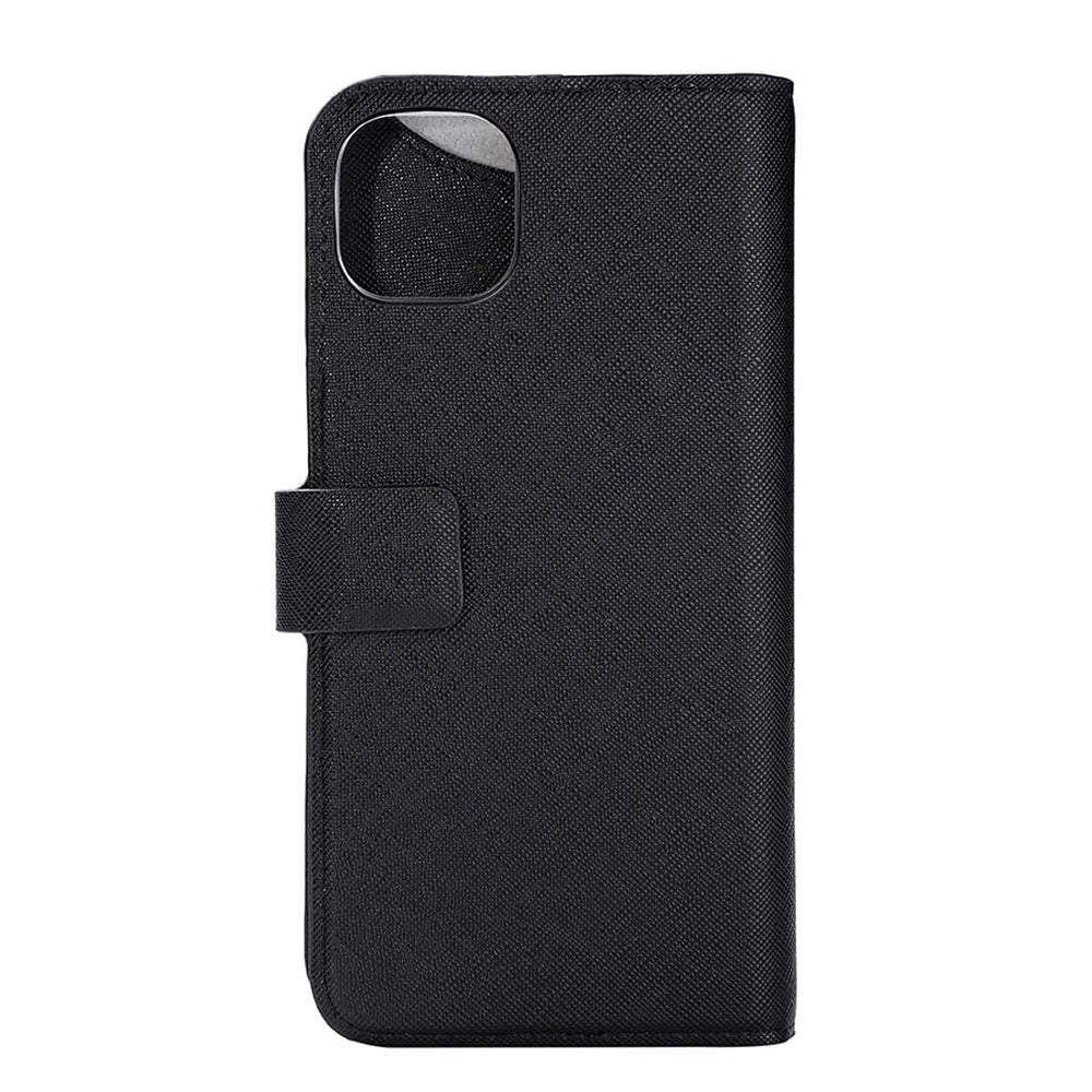 GEAR iPhone 14 Plus ONSALA Fashion Collection Wallet Flip Cover m. Magnet - Midnight Black