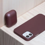 Nudient AirPods (1 & 2. gen.) Cover - Sangria Red