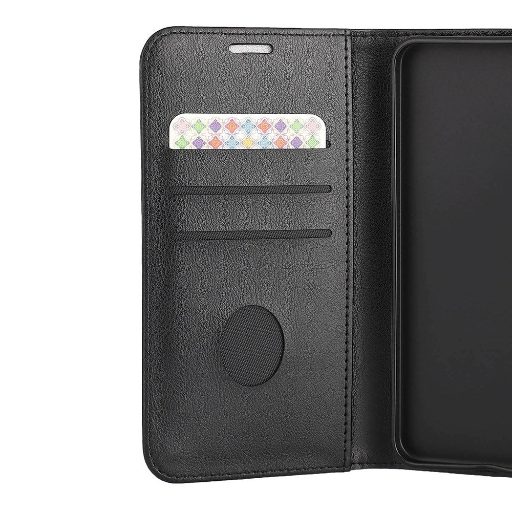 RadiCover Samsung Galaxy S25 Anti Stråling Kunstlæder Flip Cover m. Pung - Sort