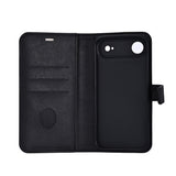iPhone Air RadiCover Anti Stråling Kunstlæder Flip Cover m. Pung - Sort