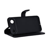 iPhone Air RadiCover Anti Stråling Kunstlæder Flip Cover m. Pung - Sort