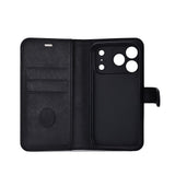 iPhone 17 Pro RadiCover Anti Stråling Kunstlæder Flip Cover m. Pung - Sort