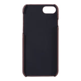 iPhone SE (2020) / 8 / 7 / 6s / 6 Onsala Kunstlæder Cover m. Lomme til Kort - Brun
